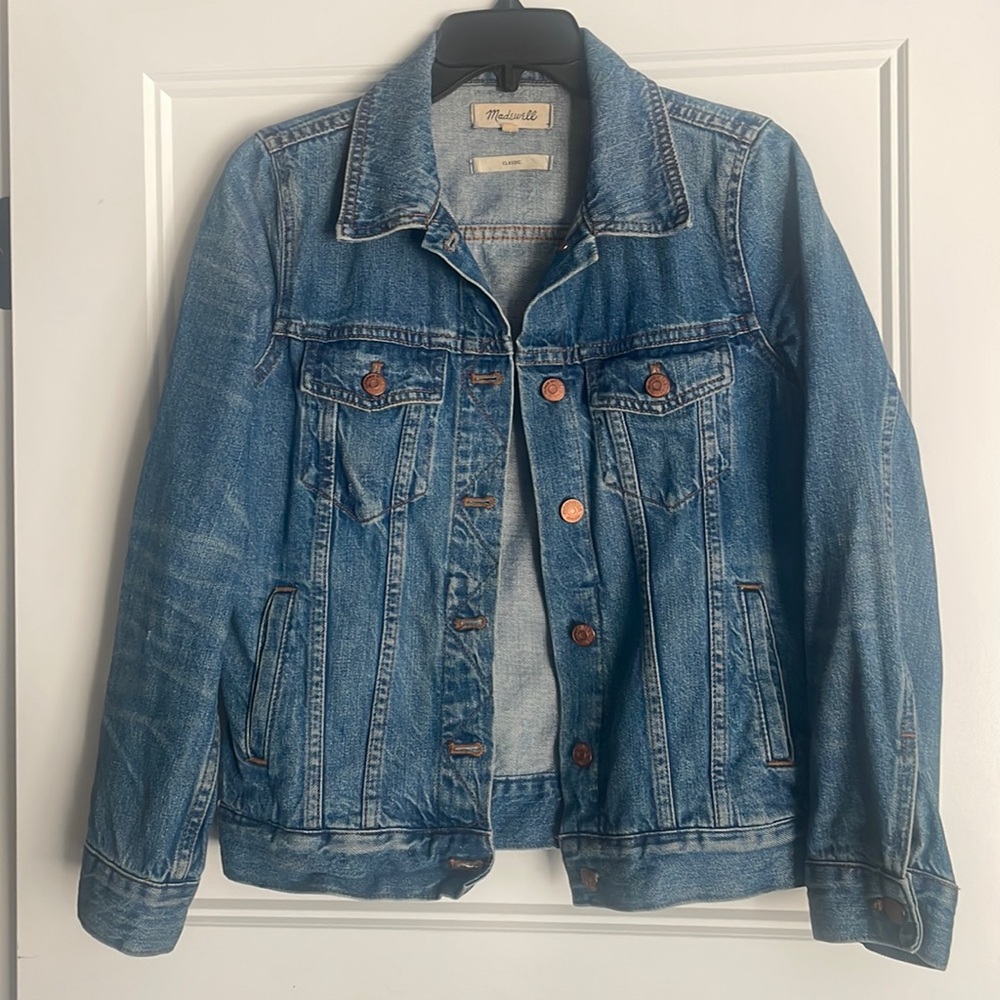 Madewell classic denim jacket